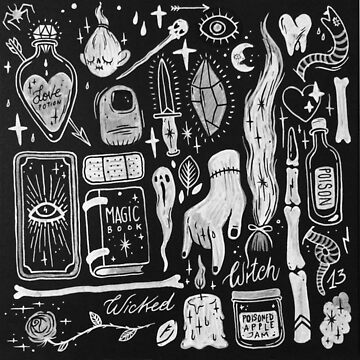 Artwork thumbnail, BLACK MAGIC by lOll3