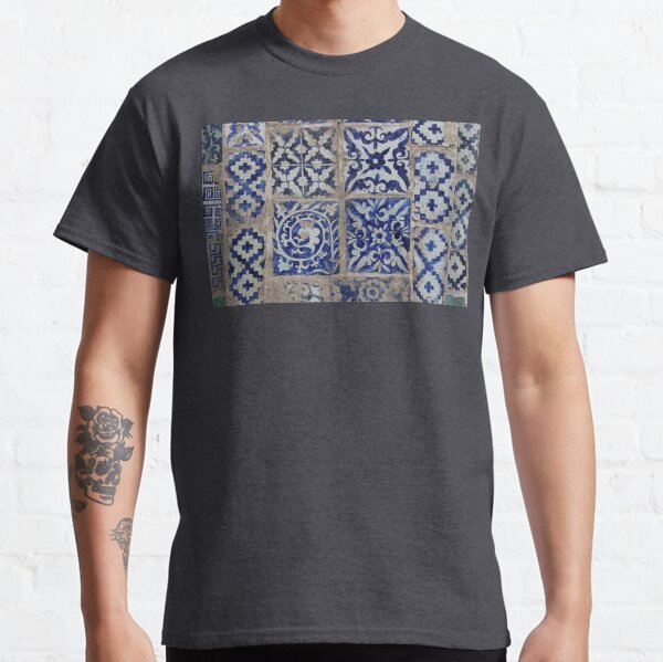 Blue and White Tiles, Kashgar Classic T-Shirt