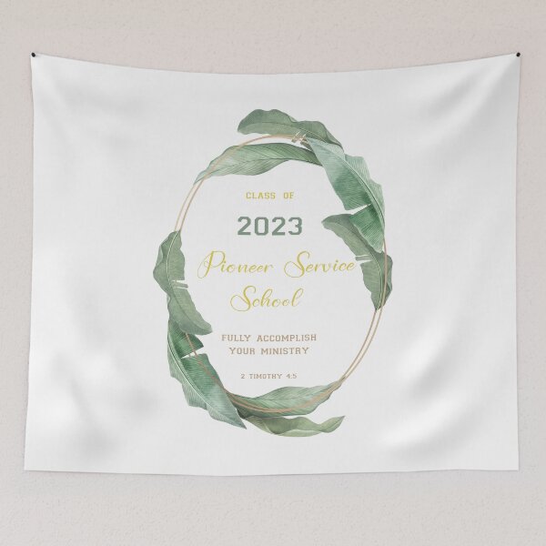Item preview, PIONEER SERVICE SCHOOL 2023 Spiral Notebook designed and sold by crafts-gift.
