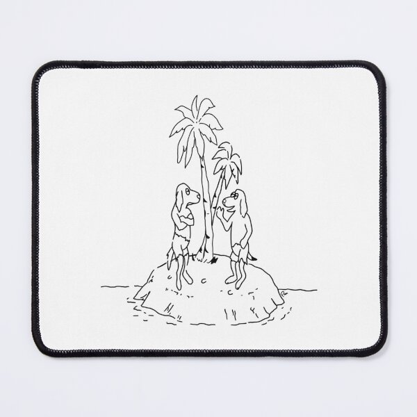 Item preview, Pam’s Island Dogs Drawing designed and sold by thebcarts.