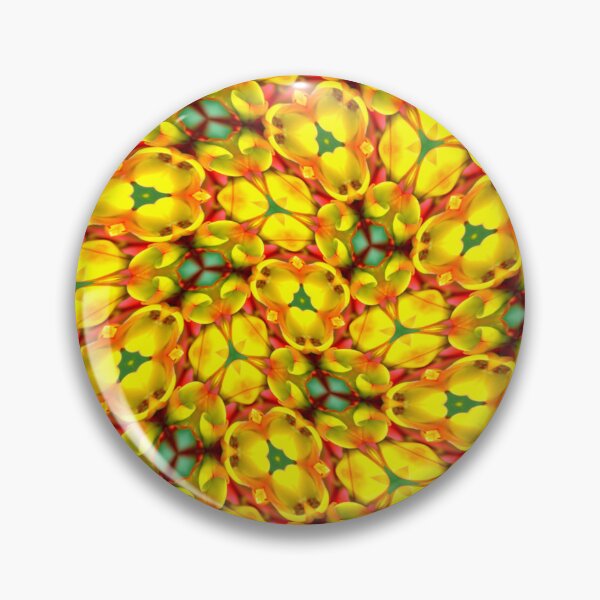 Item preview, Bright Yellow Flower Pattern designed and sold by Patternflower.