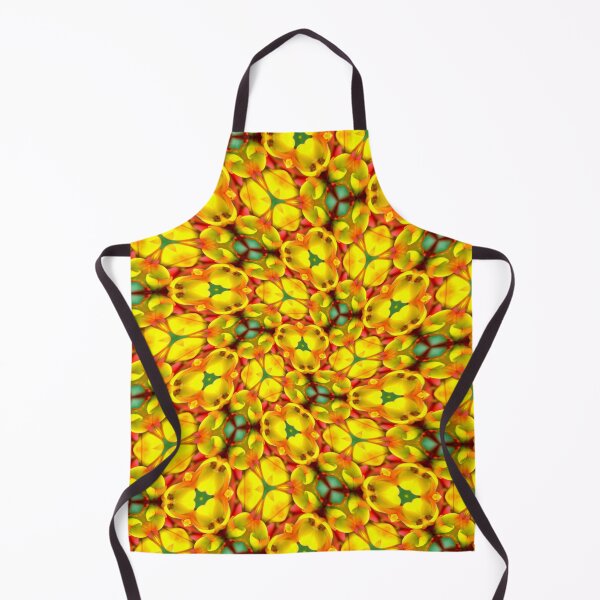 Item preview, Bright Yellow Flower Pattern designed and sold by Patternflower.