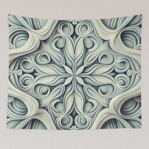Item preview, Pale Thick Pattern Digital Painting designed and sold by CodeAndColors.