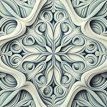 Vorschaubild zum Design Pale Thick Pattern Digital Painting von CodeAndColors