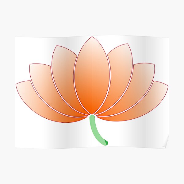 Lotus Poster By Claudiocmb Redbubble