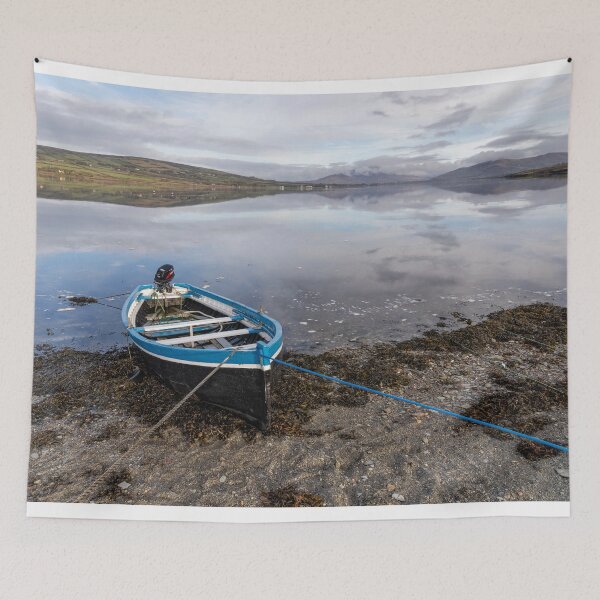 Item preview, Blue Boat Near Valentia Island, Kerry   designed and sold by StephenPower.
