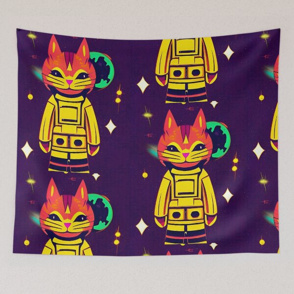 Item preview, Space Kitten. Feline catstronaut designed and sold by Neo-Expression.