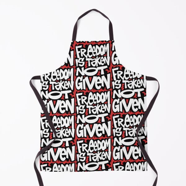 Item preview, Freedom is taken not given designed and sold by Giovanni-c.