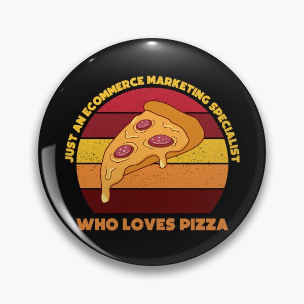 Item preview, Just an Ecommerce marketing specialist who loves pizza, funny food lovers Ecommerce marketing specialist, marketing department, humor, joke, meme, pizza lover, foodie worker designed and sold by SGS-.
