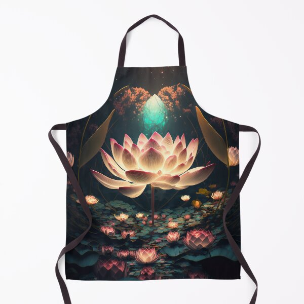 Item preview, the lotus flower in the pond of the inner well designed and sold by EnjoyDigitalArt.