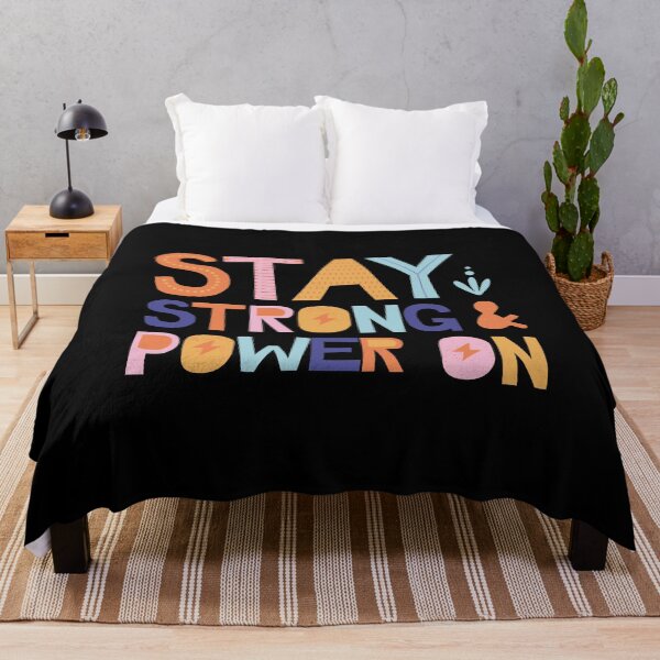 Item preview, Stay Strong & Power On designed and sold by Daluyong.