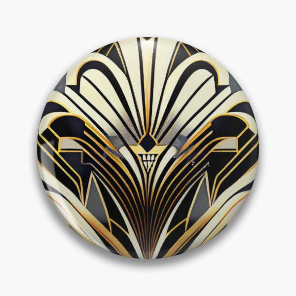 Item preview, Soft Classic Brilliant Art Deco Pattern Digital Painting designed and sold by CodeAndColors.