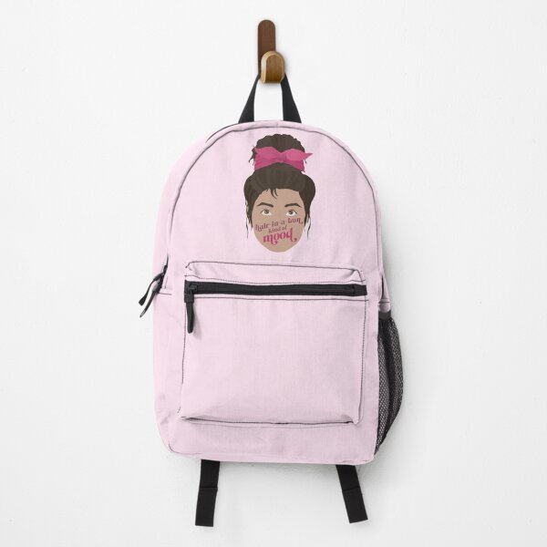 Item preview, Hair In a Bun Kind of Mood Pink Women Empowerment designed and sold by dailycake.