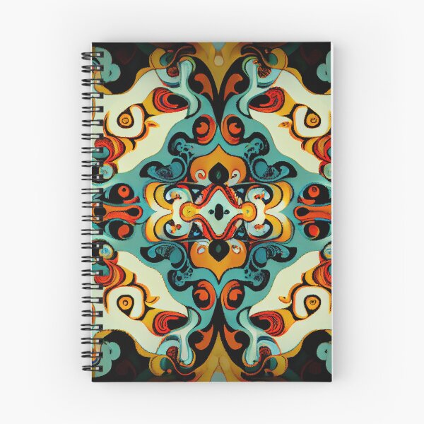 Aperçu de l'œuvre Thick Imagined Transitional Pattern Digital Painting créée et vendue par CodeAndColors.