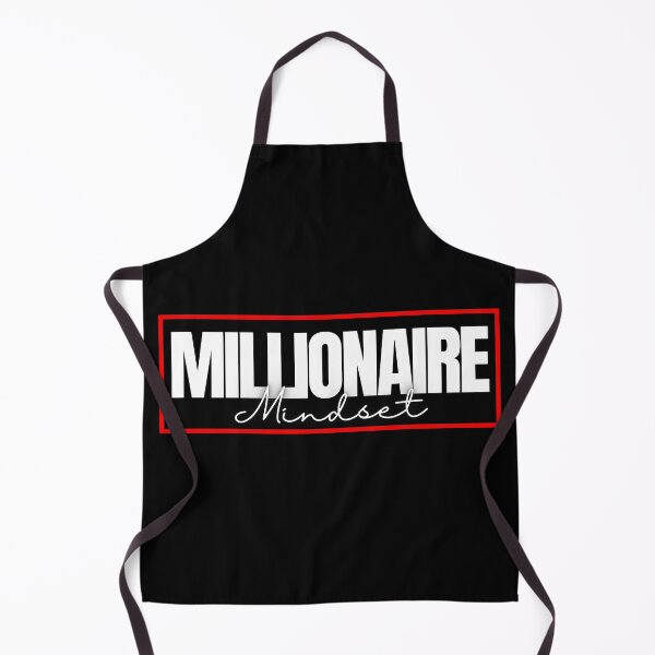 Item preview, Millionaire Mindset red frame poster designed and sold by KingsManKind.