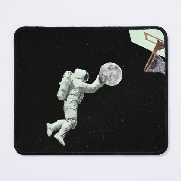 Item preview, astronaut dunking moon in basketball hoop designed and sold by Vansh Arora.