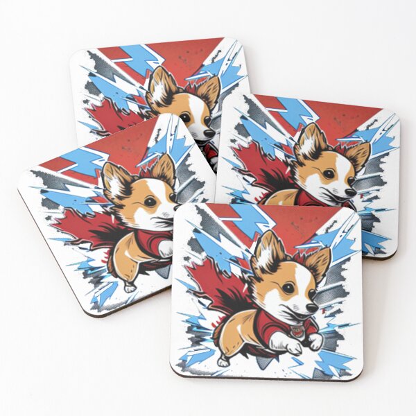 Item preview, diseño de dibujos animados de corgi rojo designed and sold by Ahmed farouk.