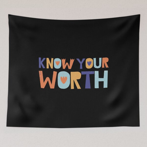 Item preview, Know Your Worth designed and sold by Daluyong.