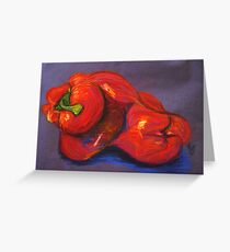 Capsicum Greeting Card