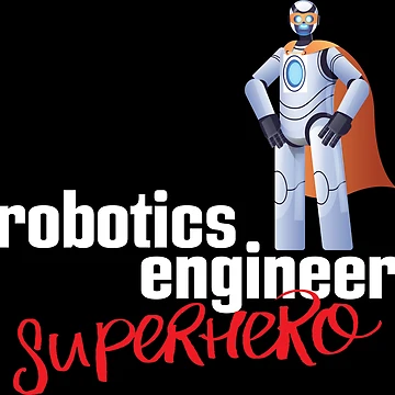 Artwork thumbnail, Robotics Engineer Superhero Cartoon by ProjectRobotics