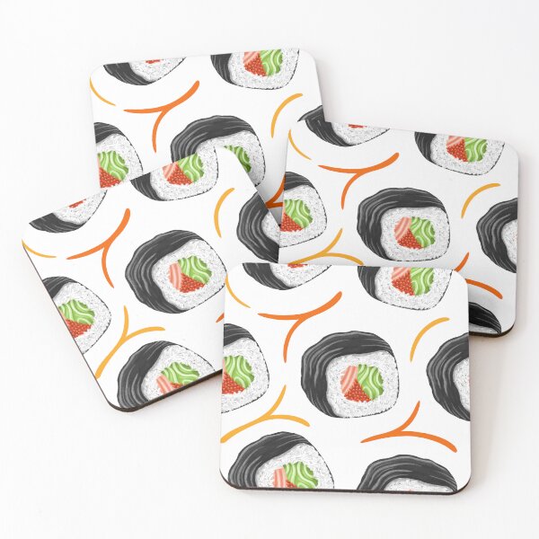 Item preview, Sushi Art Print - For a sushi lover, for a sushi chef, sushi decorating print. designed and sold by Wentoo.