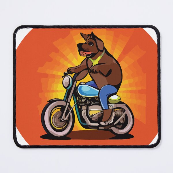 Item preview, Dog Riding a Motorbike designed and sold by quonsepto.