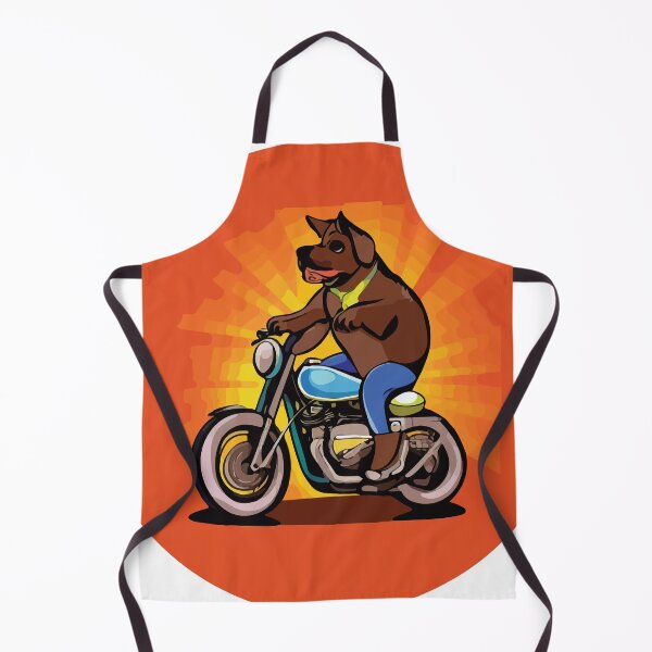 Item preview, Dog Riding a Motorbike designed and sold by quonsepto.