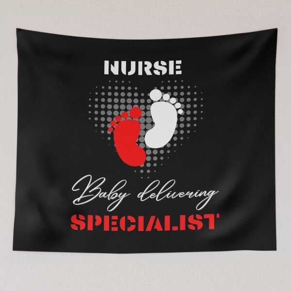 Item preview, Nurse Baby delivering Specialist motivational design designed and sold by DigitalMagShop.