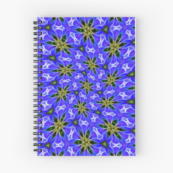 Item preview, Blue Crocus Pattern designed and sold by Patternflower.
