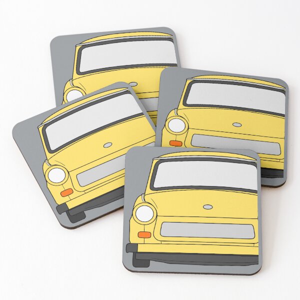 Item preview, Trabant 601 front yellow color designed and sold by EdimDesign.