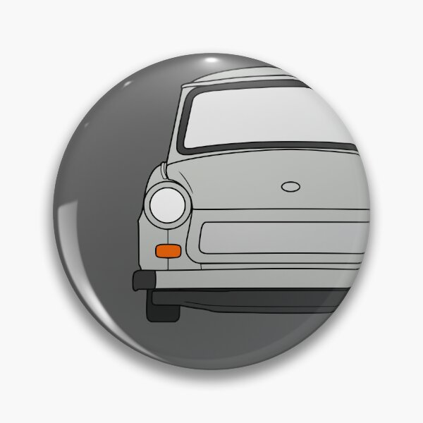 Item preview, Trabant 601 front alaska grey color designed and sold by EdimDesign.