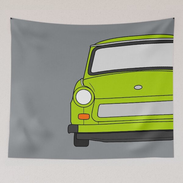 Item preview, Trabant 601 front apple green color designed and sold by EdimDesign.