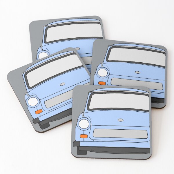 Item preview, Trabant 601 front blue color designed and sold by EdimDesign.