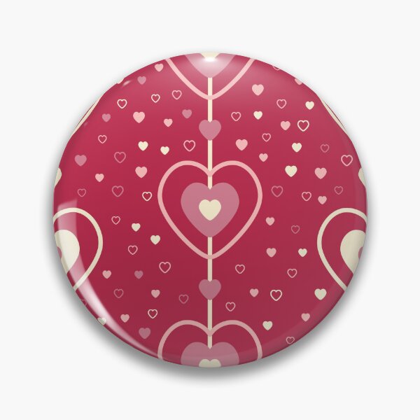 Item preview, Magenta Heartstrings Pattern designed and sold by Calislahn.