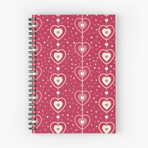 Item preview, Magenta Heartstrings Pattern designed and sold by Calislahn.