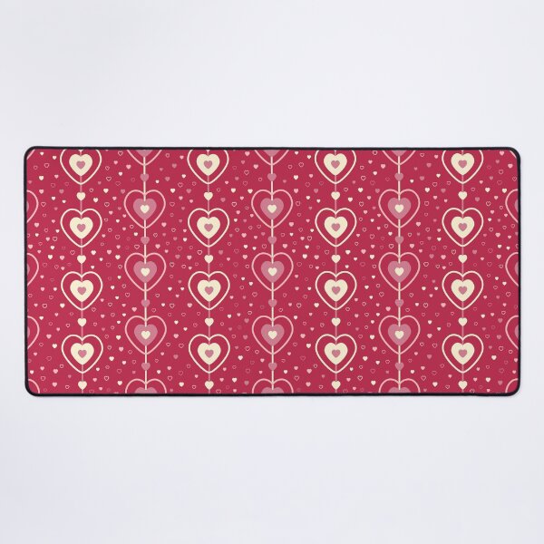 Item preview, Magenta Heartstrings Pattern designed and sold by Calislahn.