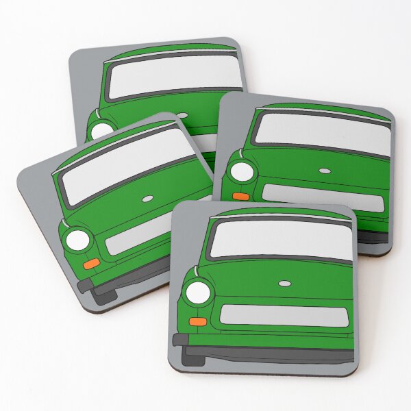 Item preview, Trabant 601 front green color designed and sold by EdimDesign.
