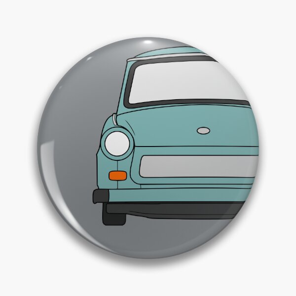 Item preview, Trabant 601 front pastel blue color designed and sold by EdimDesign.