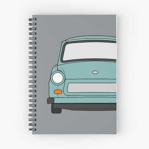 Item preview, Trabant 601 front pastel blue color designed and sold by EdimDesign.