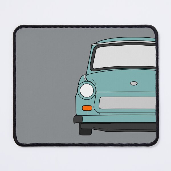 Item preview, Trabant 601 front pastel blue color designed and sold by EdimDesign.