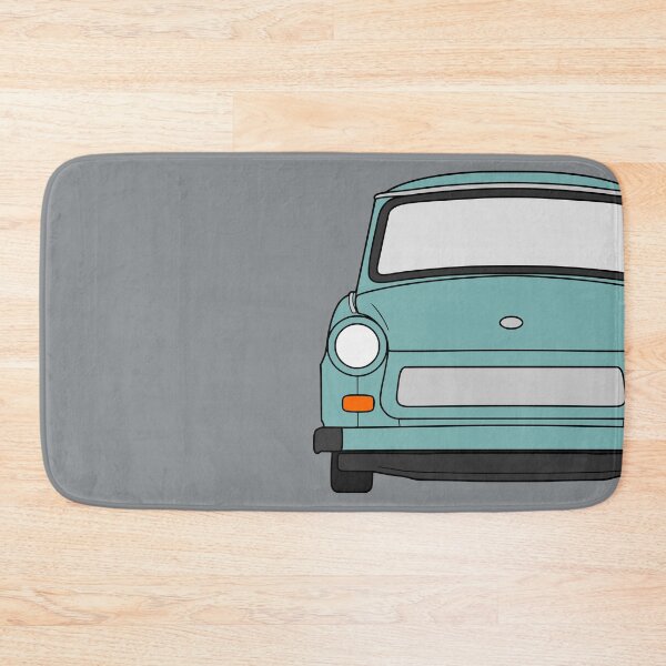 Item preview, Trabant 601 front pastel blue color designed and sold by EdimDesign.
