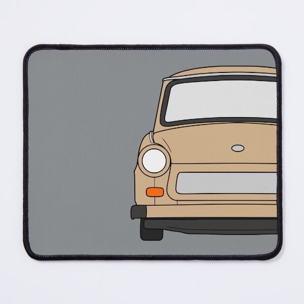 Item preview, Trabant 601 front pastel brown color designed and sold by EdimDesign.