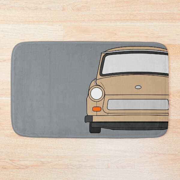 Item preview, Trabant 601 front pastel brown color designed and sold by EdimDesign.