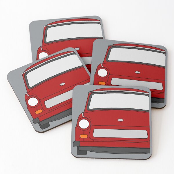 Item preview, Trabant 601 front red color designed and sold by EdimDesign.