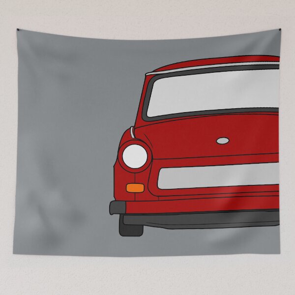 Item preview, Trabant 601 front red color designed and sold by EdimDesign.