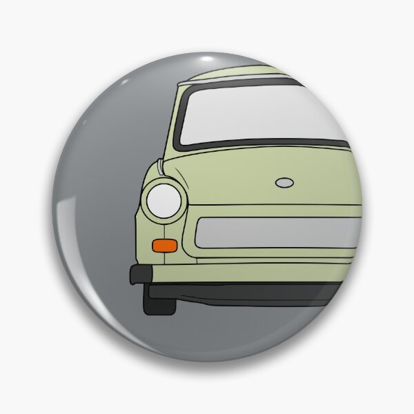 Item preview, Trabant 601 front pastel green color designed and sold by EdimDesign.