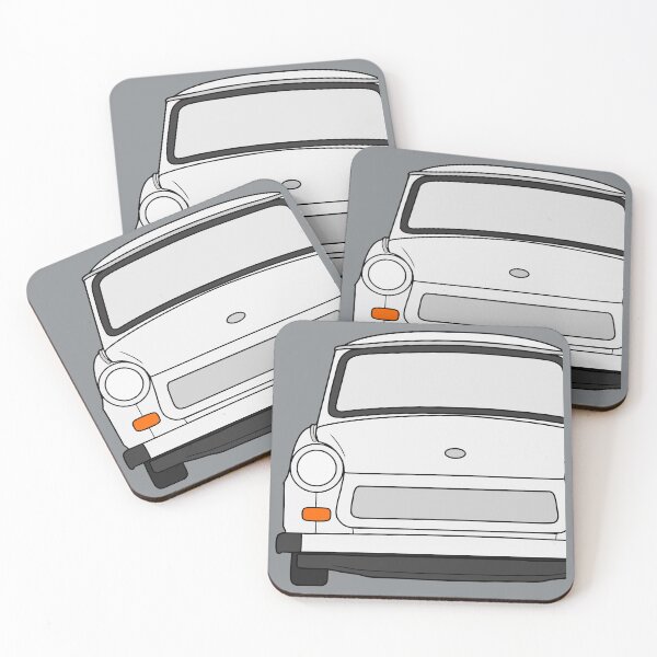 Item preview, Trabant 601 front white color designed and sold by EdimDesign.