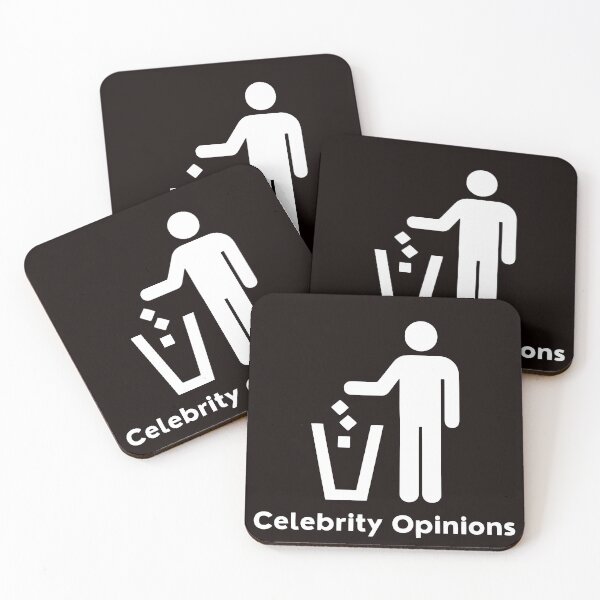 Item preview, Anti Celebrity Opinions designed and sold by CyberWindow.