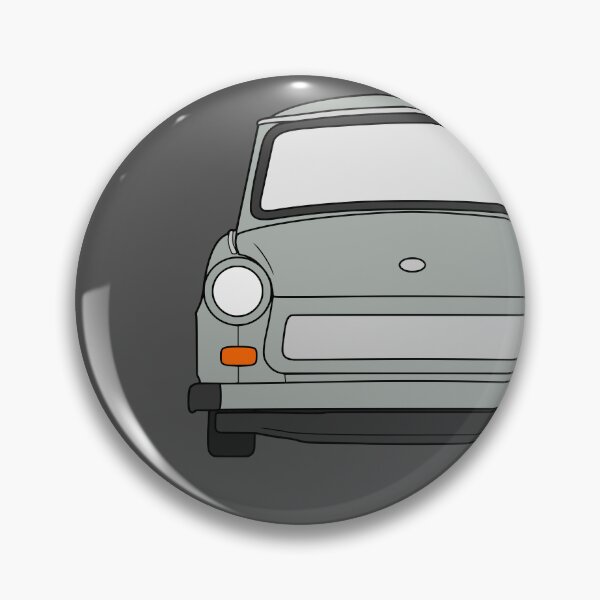 Item preview, Trabant 601 front silver grey color designed and sold by EdimDesign.