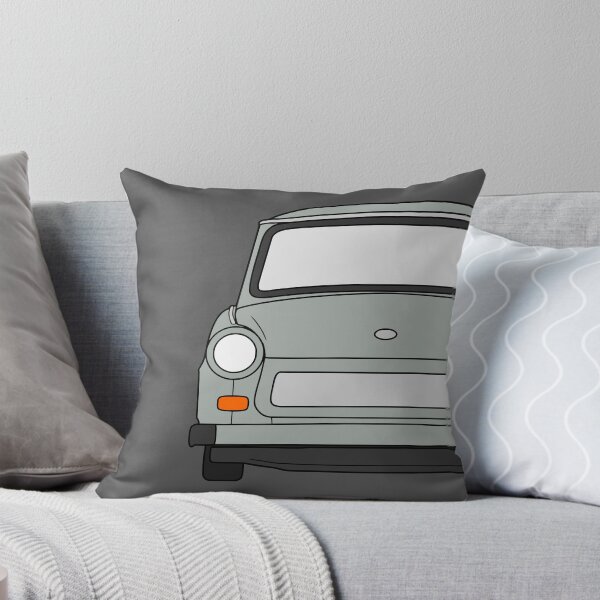 Item preview, Trabant 601 front silver grey color designed and sold by EdimDesign.